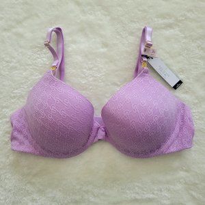 THE ICON Push Up Bra by Victoria's Secret Light Purple 36C